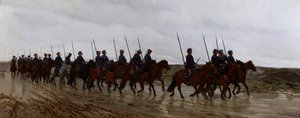 Cosaques en marche - Jozef Marian Chemonski